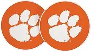 Desert Cactus Clemson University Car Coaster Tigers Absorbent Sandstone Car Cup Coasters Set of 2 (Design A)