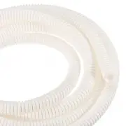 10ft 1/2 Inch Beige Wire Loom Split Tubing Cord Protectors Flexible Conduit
