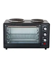 [Healthy Choice] Portable Oven with Rotisserie Cooking in Black