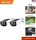 Security Cameras Wireless Outdoor-2.4Ghz WiFi Home Security Cameras with buil...