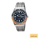 TIMEX Q Blue x Orange TW2U6110 Authentic