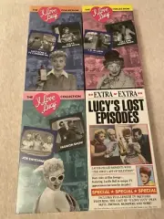 I Love Lucy Collection VHS Sealed Lot, Including Lucy’s Lost Episodes