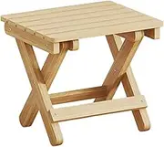 Small Folding Stools | Folding Step Stool | Lightweight Portable Wooden Folding Stool Camping Accessories for Adults