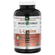 2 X Amazing Nutrition, L-Lysine, 1,000 mg, 360 Tablets