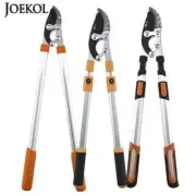 Telescopic Long Scissor Hedge Anvil Shear Anti-Slip Grip Pruning Hand Tool