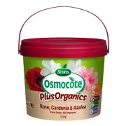 Scotts Osmocote Plus Organics 3.5kg Rose Gardenia Azalea Food Soil Improver