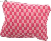 HOMOCONO Travel Toiletry Bag for Women Period Bag Reusable Makeup Case Zipper Period Pouch Portable Tampon Holder