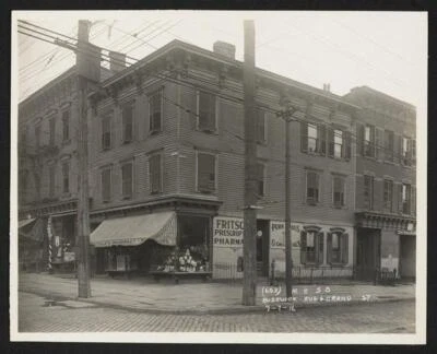 Bushwick Avenue and Grand Street Brooklyn New York 1920s Old Photo 2