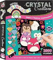 Crystal Creations Activity Set Squishmallows - Official Sparkling Art Kit for Kids