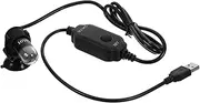 GREENADSCAPE Aquarium Heater Mini Size Intelligent Temperature Control Safe for Fish Pond