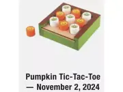 Home Depot Tic-Tac-Toe Game Kids Workshop Kit Pin Included November 2024 Fun NEW