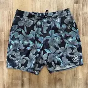Volcom Manic Trunk Hybrid Volley Shorts 17” Boardshorts Mens Size S