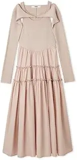 FURFUR(ファーファー) Fur RWNO252062 PNK Women's Bolero Set Docking Dress