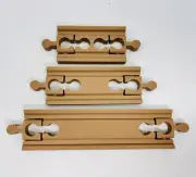 Wooden Railroad Train Track Adapter Custom Made Fits Thomas, Brio, Others READ