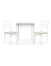 Artiss 3 Piece Dining Set Natural