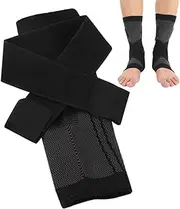 Men's Ankle Brace,Sprained Foot Support Sleeve | Adjustable Ankle Relief Recovery Brace for Gym Workout Standing Work Hiking Running Travel Volleyball