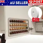 40 Pods Nespresso Coffee Capsule Holder Fridge Storage Rack Stand Wall-Mounted