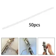 50x Saxophone Key Cleaning Swab Maintenance Tool Convenient Sax Cleaning and