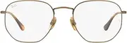 [Ray-Ban] Rx8148v Hexagonal Titanium Prescription Eyewear Frames