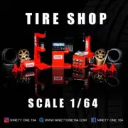 AKARA x Ninety One 1:64 Tire Shop Set