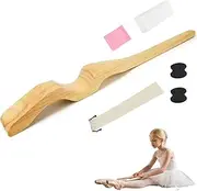 Renona's Choice Wooden Ballet Foot Stretcher – Arch Enhancer for Dancers, Yoga, and Fitness，Ballet Dancer Equipment Foot Arch Enhancer Set, 6 in 1,Large