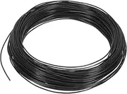uxcell 1.5mm x 169ft Bonsai Training Wire,Floral Wire Stems Anodized Aluminum Tree Wire for Gardening Branch Fixing,Black