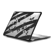 MacBook Air 13-inch (M1 / Intel) Impact Case Black Chess Cat