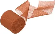 uxcell Chiffon Ribbon, 1-1/2 Inch x 5.5 Yard Silk Satin Ribbon, Shinny Silk Ribbon Fabric for Wedding Invitations, Bridal Bouquets, Gifts Wrapping, Bow Making, Red Brown