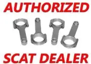 HONDA/ACURA SCAT PRO SPORT H-BEAM CONNECTING RODS D16 SOHC VTEC ARP 2000 BOLTS