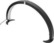 LED Half Moon Light, AU Plug 110‑240V 28in Remove Control 10 Level Dimming 2000LM Half Moon Nail Desk Lamp for Salon (Black)