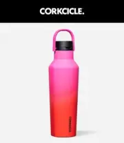 Corkcicle Sangria Series A Sport Canteen Insulated Water Bottle 32 oz