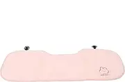 ELAYARD Cute Bunny Pink Car Seat Cover Fluffy Plush Cushion with Non Slip Backing Adorable Rabbit Design for Cozy Interior for Winter Comfort