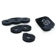 Modular 3 Rack Frag System (1/2" Glass) Black w/Frag Lock - PNW Customs