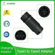 EV Adapter 16A 32A SAE J1772 Connector EVSE Car Charger Type 1 to Type 2 or Type