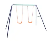Swing Set with 2 Seats Steel