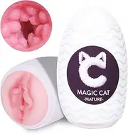 3D Male Egg,Handheld Male Cup with Softer Wrapped, Pocket Size with Strong Suctions