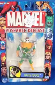 NIB Marvel Comics X-Men Classics DOC OCK(2000)Toy Biz Die-Cast Poseable Mini Fig