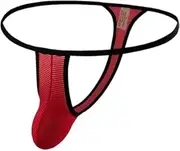 [Generic] Men's Mesh T-Back Thong G-String Underwear, Hot Men's G-String Thong T-Back Underpants.