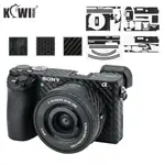 KIWIFOTOS KS-A6500 防刮保護貼 3M 無殘留皮膚膜適用於索尼 A6500 相機和索尼 E PZ 16-