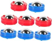 Vaguelly 8pcs Shuffleboard Rolling Beads Toy Sturdy Table Soccer Game Balls Hand-Eye Coordination Enhancer