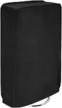 Vertical Dust Cover for ps5 Slim Digital Edition(The New Smaller Design), Nylon Dust Proof Protector Waterproof Cover Sleeve for ps5 Slim Console - Black