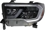 Car Accessories Headlight Assembly LED Lights Lamp DRL Signal Daytime Running Compatible With Toyota Tundra 2007-2013