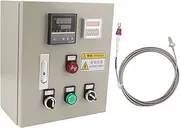 PID Temperature Controller Digital Thermostat Switch High Precision Temp Control 0 400℃ 380V AC 15KW with Thermocouple for Infrared Oven Plastic Machinery