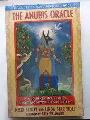 The Anubis Oracle 35 Tarot Card Deck & Book New Sealed Scully Star Wolf