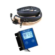 Adventure Kings 12V Battery Monitor LCD Display + 1.3m LED Strip Camping Light