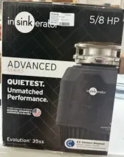 NEW InSinkErator Evolution 35SS Advanced Series 5/8HP Garbage Disposal
