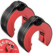 Keppi Fitness Barbell Clips, C-Shape Barbell Clamps for Weight Lifting Bar, F...