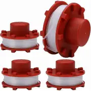 Bobine Fil pour Einhell GE-CT 36/30 Li E SOLO AGILLO 36/255 BL AGILLO 18/200 3405096 Pices de Rechange Coupe Bordure (4 pices)