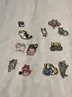 12Pcs Cute Cat Patches for Clothing Iron on/Sew on Cat Applique Iron Patches ...