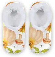 [Caihoyu] House Slippers for Kids Girls Boys Fuzzy Fleece Anti-Skid Sole Comfortable Portable Slippers Bedroom Home Office Travel Yoga